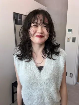 パーマ Miku / パーマモデル伏見 栄のヘアスタイル