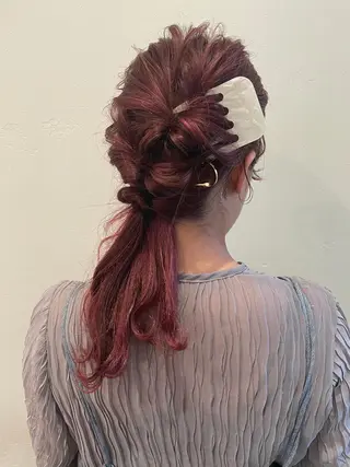 セミロング chill所属・福冨 まゆのヘアスタイル