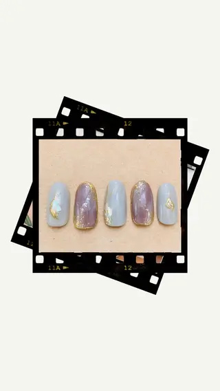 ネイル ECLAT エクラ所属・寺山 千鶴のネイルデザイン