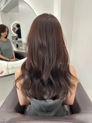 ロング カラー ❄️暗髪/透明感❄️ /reyのヘアスタイル