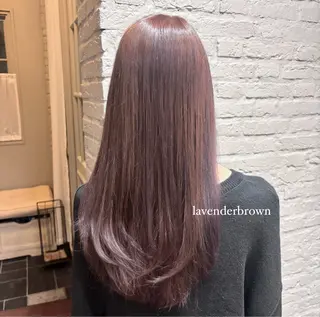 セミロング カラー tastydoor/ 宮﨑衣知花のヘアスタイル