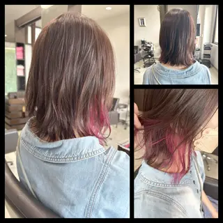 ミディアム 中島 剛のヘアスタイル