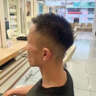 メンズ ダウンパーマ特化💎 ボブ・レイヤーりなのヘアスタイル