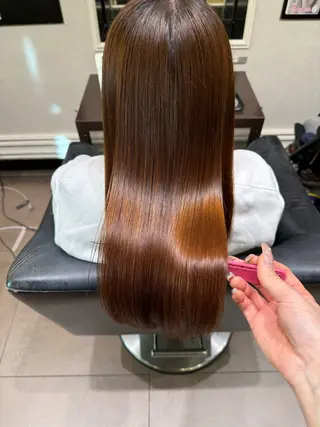 ロング 【髪質改善💎韓国風 レイヤー🌷】山川のヘアスタイル