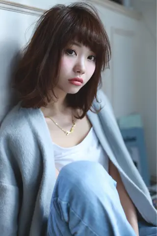 ミディアム メンズヘア/レイヤー /ボブ山内春輝のヘアスタイル