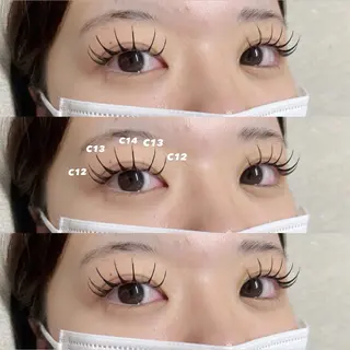 マツエク・マツパ 🐈‍⬛束感マツエク はるな🐈‍⬛のマツエク・マツパデザイン