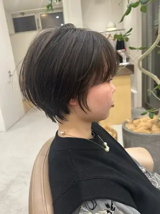 ショート 💛🤍U too e’s 鎌倉🧸のヘアスタイル