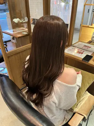 ロング FERIA池田 神原萌花のヘアスタイル