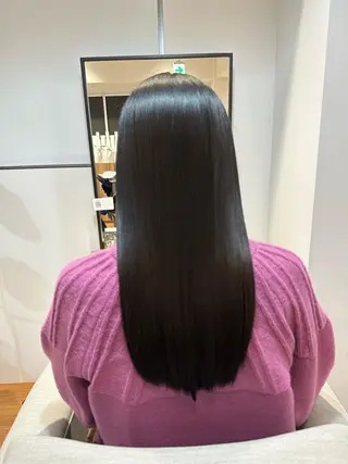 ロング カラー 髪質改善ANEW4F ながしまのヘアスタイル