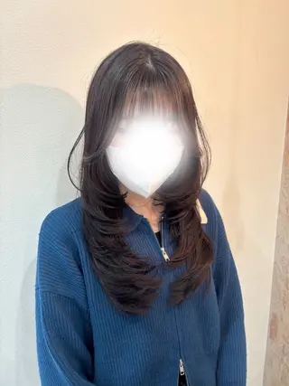 セミロング カラー MYRTLE Mifūのヘアスタイル