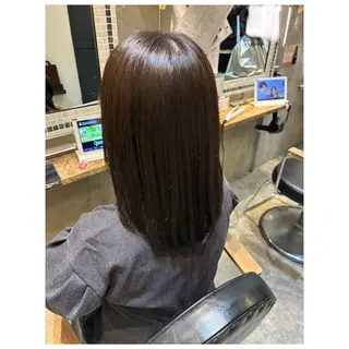 カラー 仲田 美裕子のヘアスタイル
