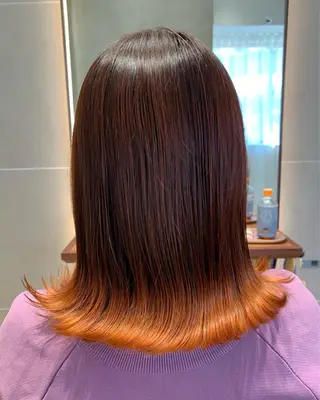 ミディアム 幡野 葵のヘアスタイル