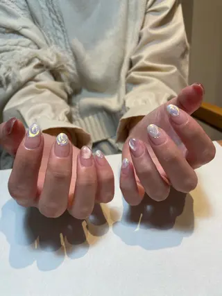 ネイル momoko ハンドモデル様募集中のネイルデザイン