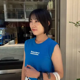 ショート 芦刈 咲来のヘアスタイル