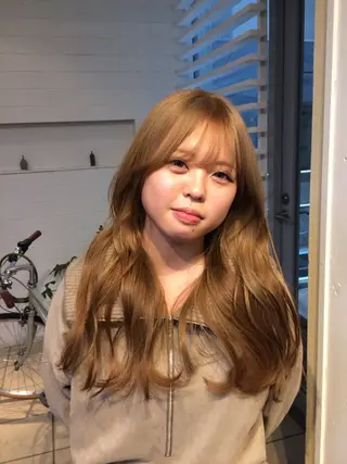 ロング カラー CRAFT HAIR DESIGN所属・ミナ /海外スタイルのヘアスタイル