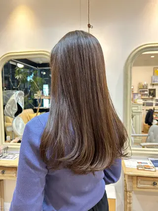 ロング カラー OーOWLULU所属・カットモデル募集✂︎ 🪐サイトウミキのヘアスタイル