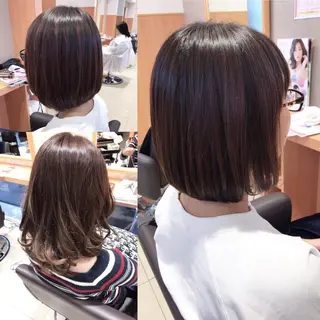 ショート ミディアム レイヤーカット匠 イソザキノリユキのヘアスタイル