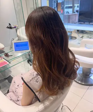 ロング ⛄️12/20ご案内 可能です⛄️柳生陽香のヘアスタイル