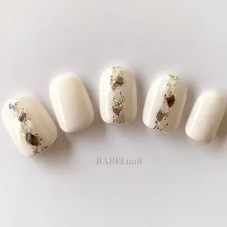 ネイル BABELバベル所属・江戸川橋✨BABEL 【バベル】大人可愛いのネイルデザイン