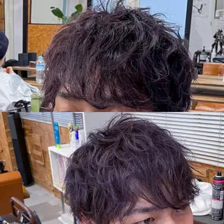 ショート メンズ かんばら りょーいのヘアスタイル