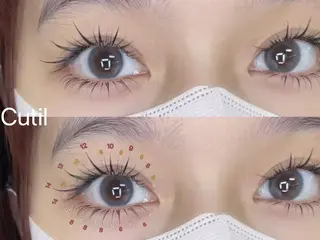 マツエク・マツパ Cutil . eyelash 🍊のマツエク・マツパデザイン