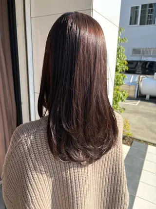 セミロング カイ アオネのヘアスタイル