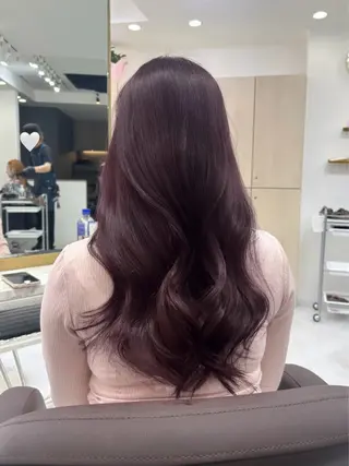 セミロング カラー IS所属・横浜美容室/透明感 カラー/レイヤーのヘアスタイル