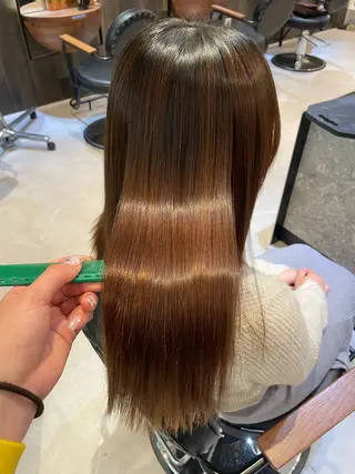 メンズ特化/ 透明感カラー/りなのヘアスタイル