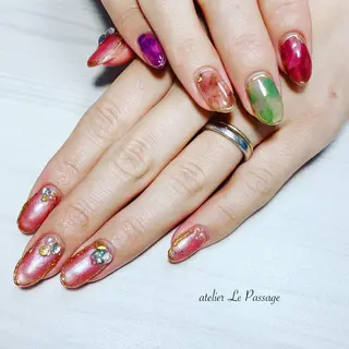 ネイル Atelier Le Passage所属・h nakatsukaのネイルデザイン