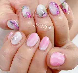 ネイル tRING＊ しいの木台のネイルデザイン