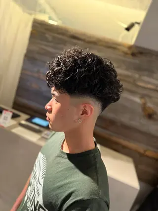 パーマ メンズ メンズパーマ 特化/中川拓也のヘアスタイル