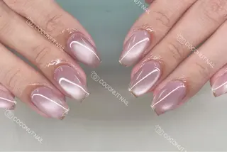 ネイル 神田 ココナッツのネイルデザイン