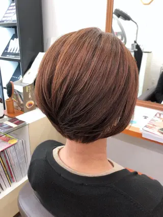ショート YAP！HAIR所属・YAP！HAIR トコツメアヤノのヘアスタイル