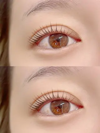 マツエク・マツパ total beauty salon felic'ita所属・LED/パリエク/ 上下/束感まつげのマツエク・マツパデザイン