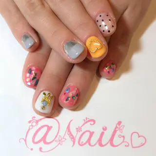 ネイル 小尾 栞のネイルデザイン