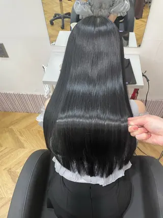 ロング D.I.E.V.A hair 池袋東口所属・杉浦千智💗アイドル 大好き美容師💗のヘアスタイル