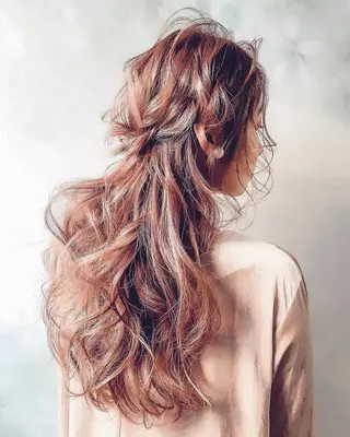 ロング ヘアアレンジ 鈴木 健太郎のヘアスタイル