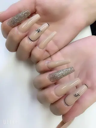 ロング JNA認定講師🌸 RIEのネイルデザイン