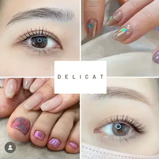 マツエク・マツパ DELICAT 溝の口店のマツエク・マツパデザイン