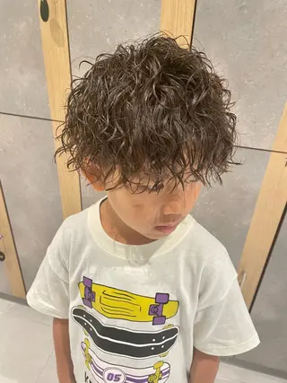 パーマ メンズ メンズパーマ特化🏅 中村　凌のヘアスタイル