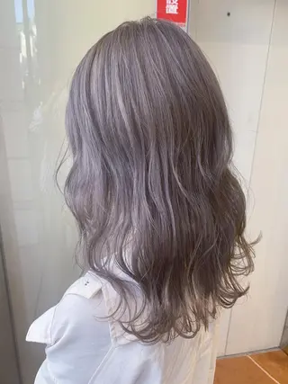 セミロング カラー 🫧髪質改善🫧 神田紗来のヘアスタイル