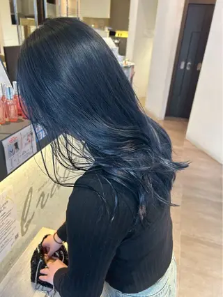 ロング カラー ヘアアレンジ 京野 美月のヘアスタイル