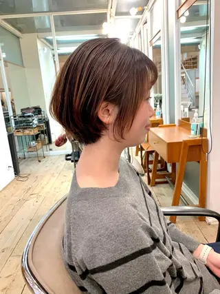 ショート カラー off所属・【モデルさん募集！】 ✂︎小林マキトのヘアスタイル