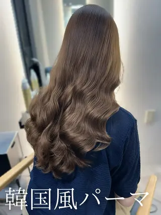 ロング カラー 韓国風パーマ/ 韓国ヘア/大森千寛のヘアスタイル