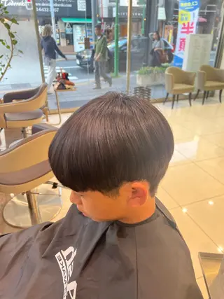 メンズ SENA 再現性 パーマと縮毛矯正のヘアスタイル