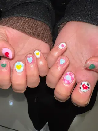 ネイル 個性派/中韓ネイル SAKURAのネイルデザイン