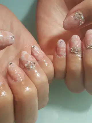 ネイル 人気エリア💖完全個室【ルリエ】所属・ネイルサロン Lelienルリエのネイルデザイン