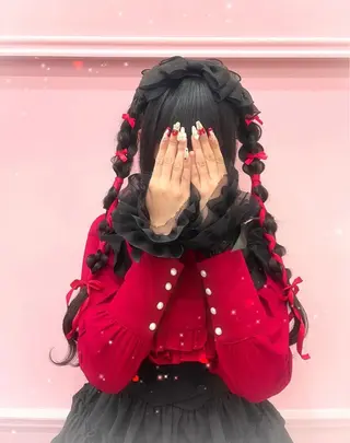 ヘアアレンジ lien eriiのヘアスタイル