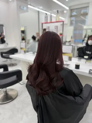 ロング カラー ヘアアレンジ 🎀Girly艶髪カ ラー🎀Harukaのヘアスタイル
