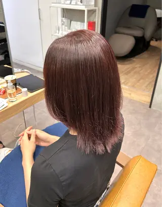 カラー 💙寒色カラー/ ブリーチ🩵hanaのヘアスタイル